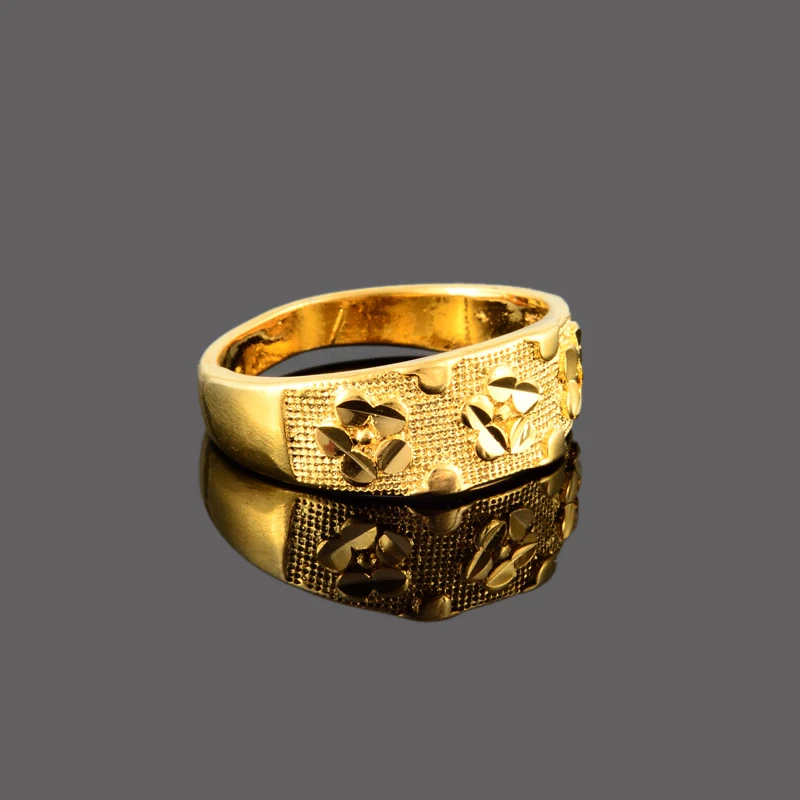 Модное круглое обручальное кольцо для свадьбы или юбилея цвета розового золота 24