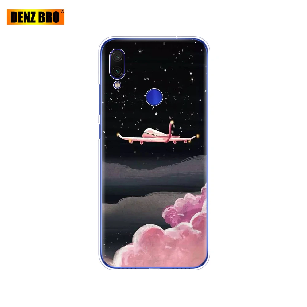 61872 Для Xiaomi Redmi Note 7 силиконовый мягкий ТПУ с рисунком для Xiaomi Redmi NOTE 7 PRO Чехол 6,3 дюймов Funda Coque Redmi Note7 чехол бампер - Цвет: 61872