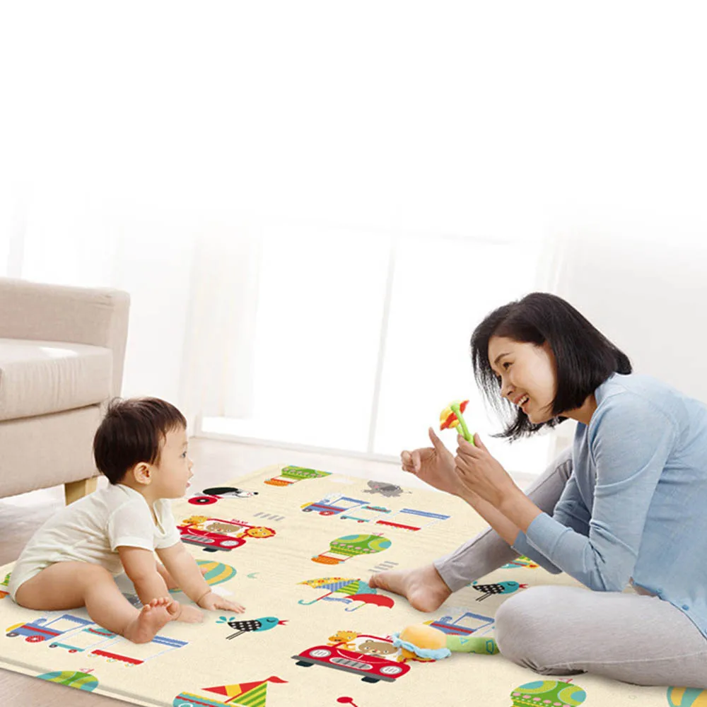 Игровой коврик для новорожденных детский игровой комнатный водонепроницаемый