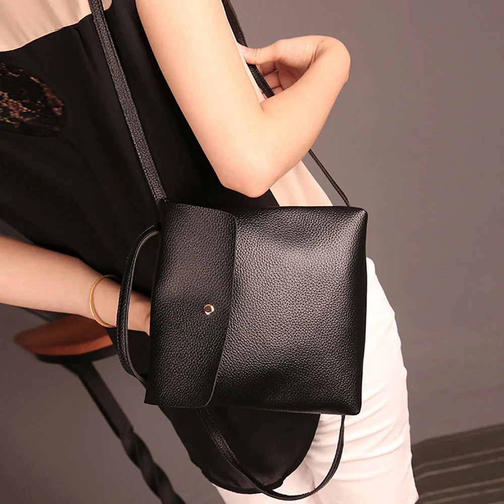 Женский кожаный рюкзак MOLAVE школьный на плечо для девочек подростков 9318|Мужские