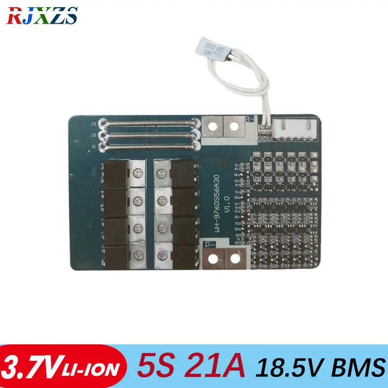 5S 21A 18 5 V li-ion BMS PCM плата защиты батареи bms pcm с температурой swith для LicoO2 Limn2O4 li |
