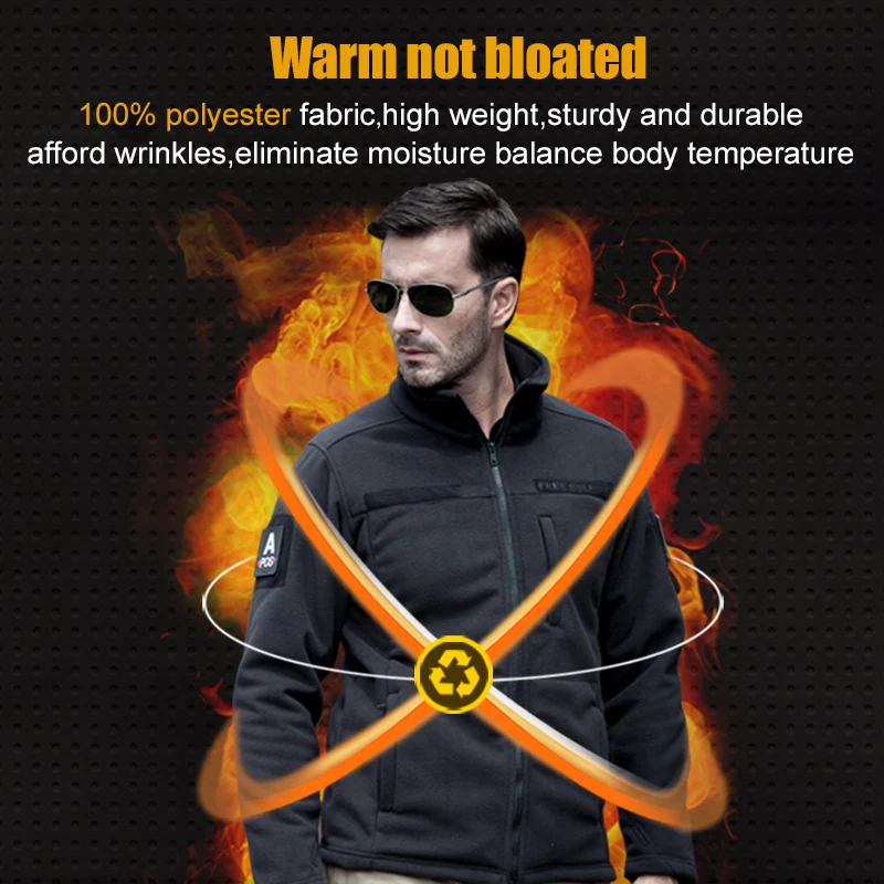 FREE SOLDIER Тактическая толстовка &quotамнистия&quot утепленная комфортабельная балкона