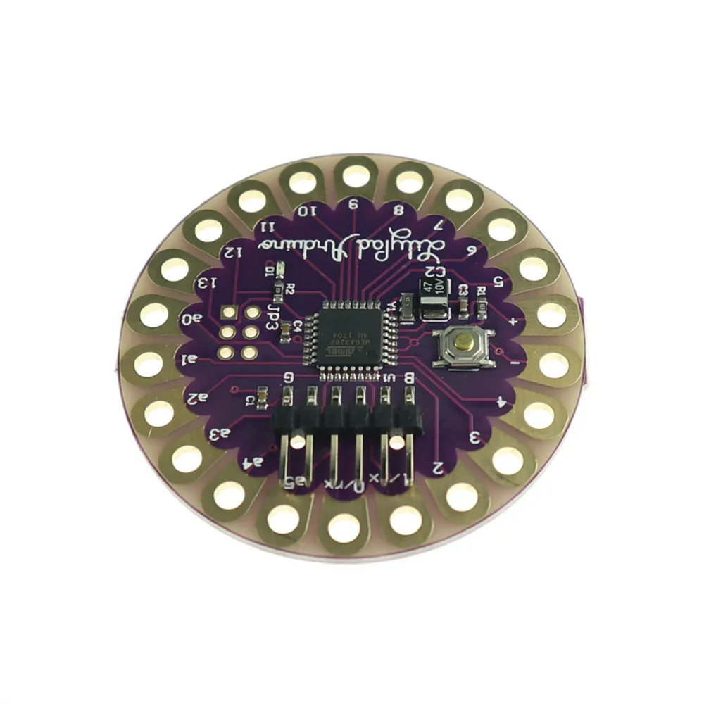 Материнская плата KJ283 LilyPad 328 ATmega328P ATmega328 16M для Arduino|Смарт-гаджеты| |