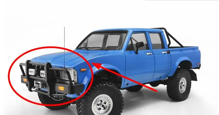 Cchand RC металла RC4WD TF2 Мохаве кенгуру передний бампер для RC4WD TF2 шасси Мохаве тела(4 двери или 2 двери) грузовик на гусеничном ходу игрушки