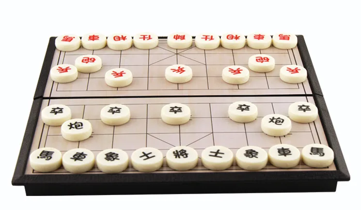 Китайский Шахматный набор Магнитная Складная Настольная игра 19,5*19,5*3 см Xiangqi шахматная игра в штучной упаковке chessman J080
