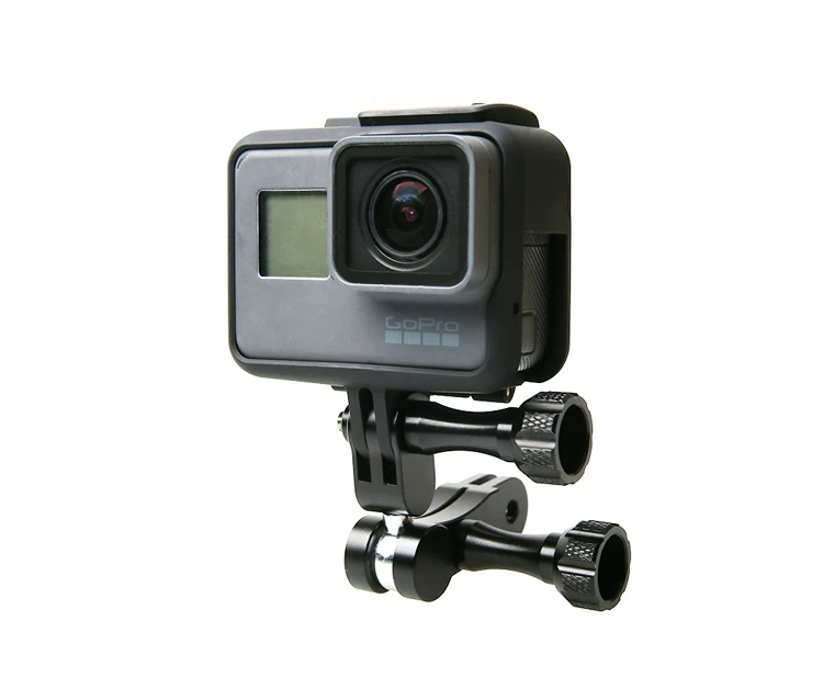 Селфи-палочки с ЧПУ 3-полосная рука облако терраса 360 градусов Yuntai для GoPro Hero 8 7 6 5 4 3+ SJCAM SJ4000 Xiaomi Yi 4K аксессуары