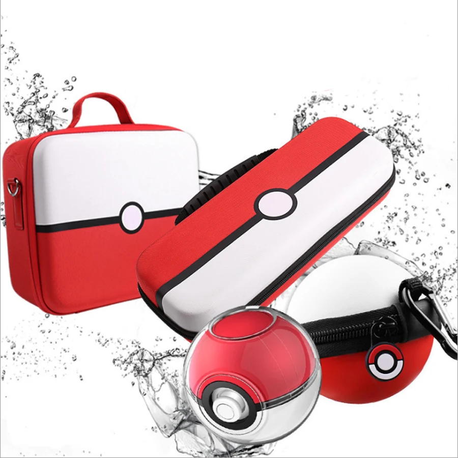 Покемон Гоу плюс Чехол для переключателя аксессуары Pokeball портативный ЭВА