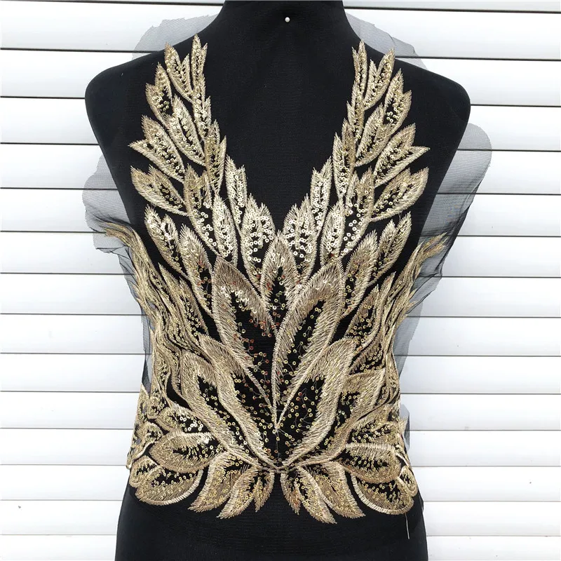 1 шт. Кружевная аппликация для вечернего платья|Кружево| |