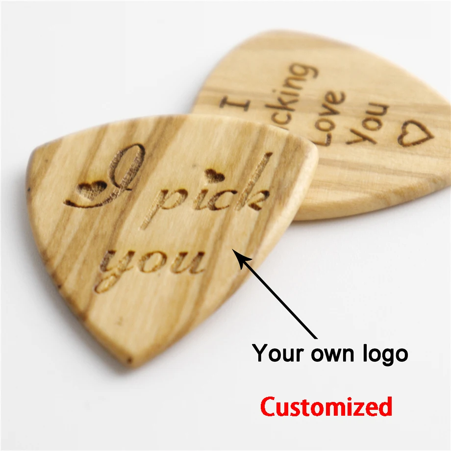 1 шт. сделанные на заказ новые гитарные палочки деревянные пальчиковые пальчики