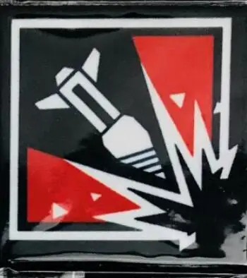 Кофе Печатная Радуга Six Siege патч Вышивка тактическая Радуга шесть значок печатная Боевая нарукавная повязка Brassard 6,5*6,5 см - Цвет: Кофе