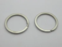 20 silver plate tone split rings key rings 30x2mm