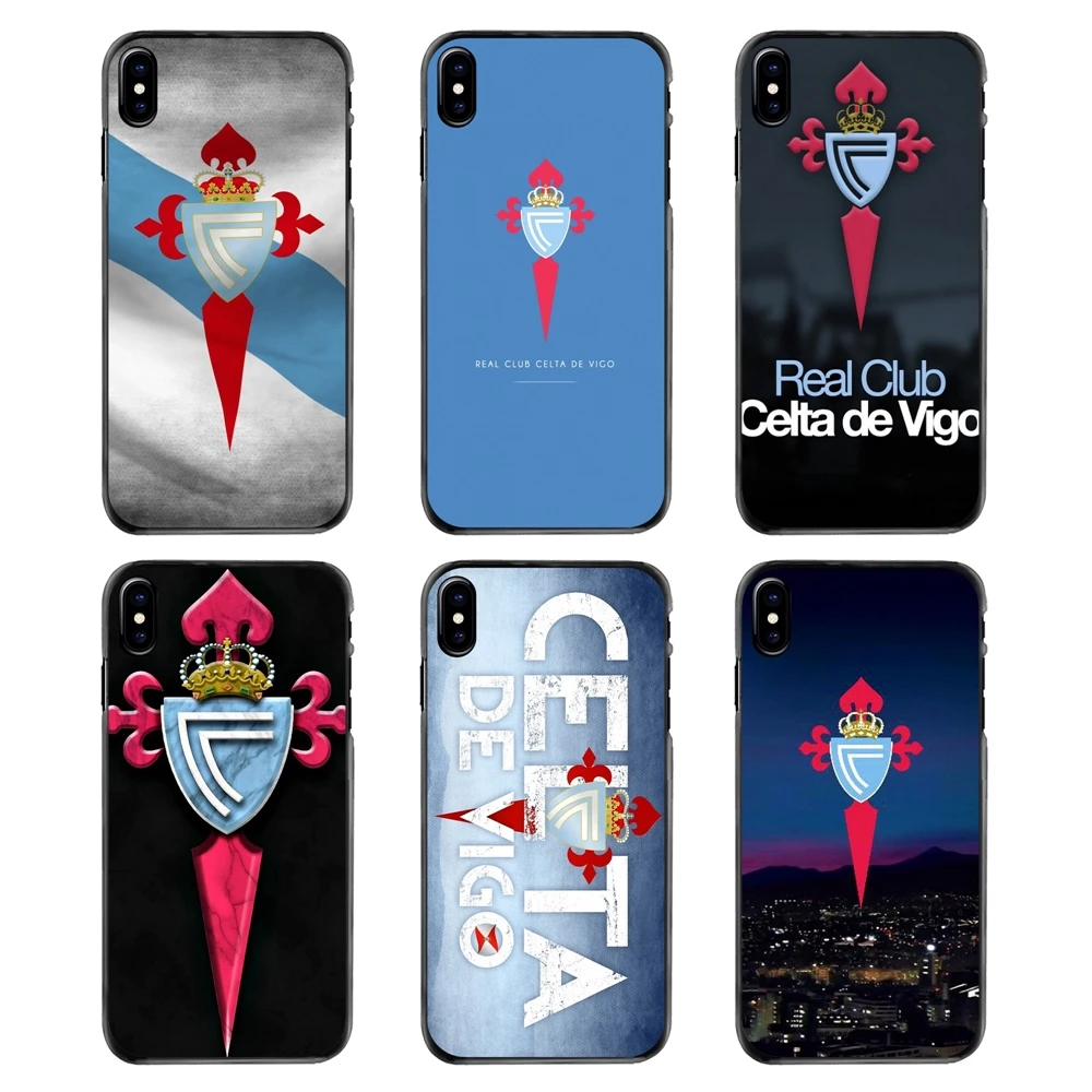Accessories Cover Spanish football club celta de vigo logo For iPhone 4 4S 5 5S 5C SE 6 6S 7 8 Plus X XR XS Max iPod Touch |