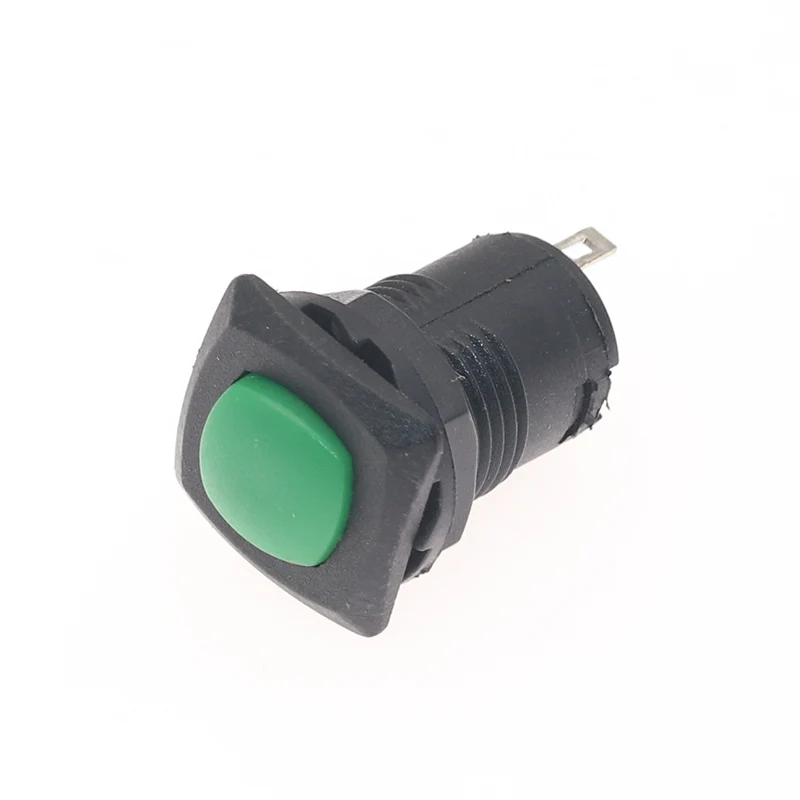 10 шт./партия DS-426 Self-зажим 2-контактный 250V 1.5A кнопочный переключатель тактильный переключатель прямая патч металлической прерыватель M12