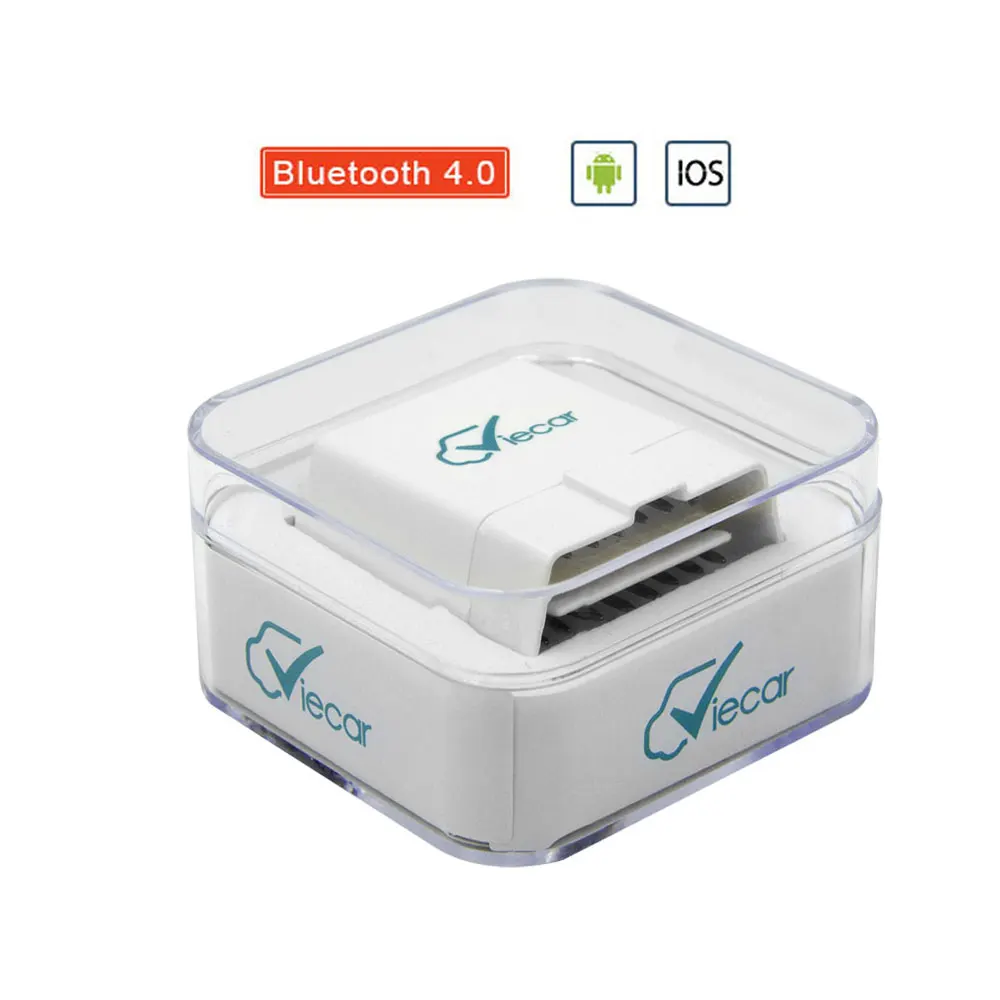 Bluetooth4.0 Plastic Viecar ELM327 V1.5 Bluetooth 4,0 OBD2 автомобильный диагностический сканер для IOS/Android ELM 327 V1.5 OBD Код считыватель сканирующий инструмент для J1850 - Цвет: Bluetooth4.0 Plastic