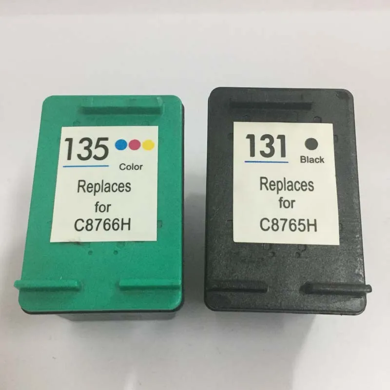 Vilaxh для HP131 135 совместимый чернильный картридж hp131 photosmart 2570 2600 2700 6520 6540 6620 460 5740 8750