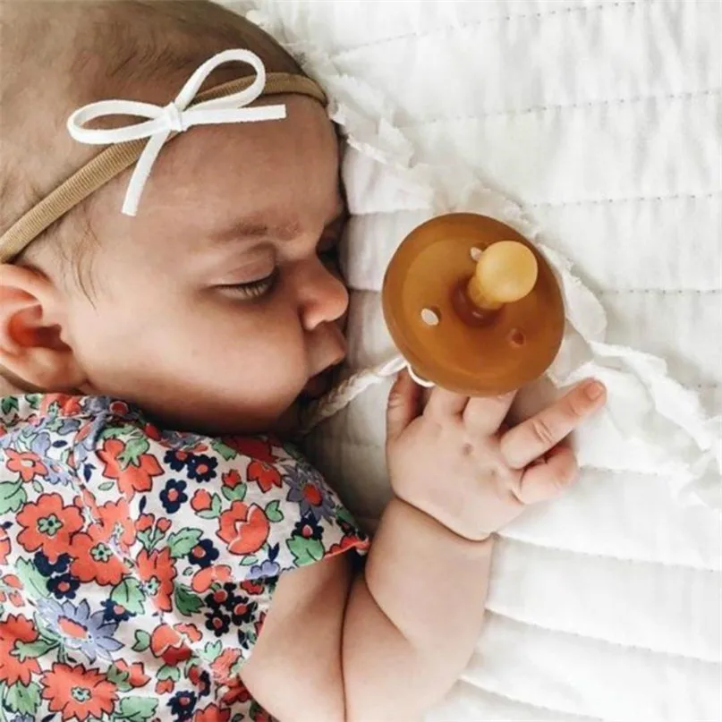 16 цветов хит продаж милая детская цепочка Соска-пустышка ремень Плетеный