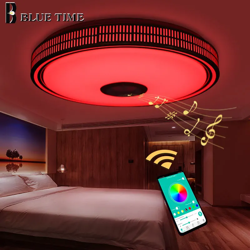 Золотой светодиодный канделябр для прослушивания музыки люстры гостиной