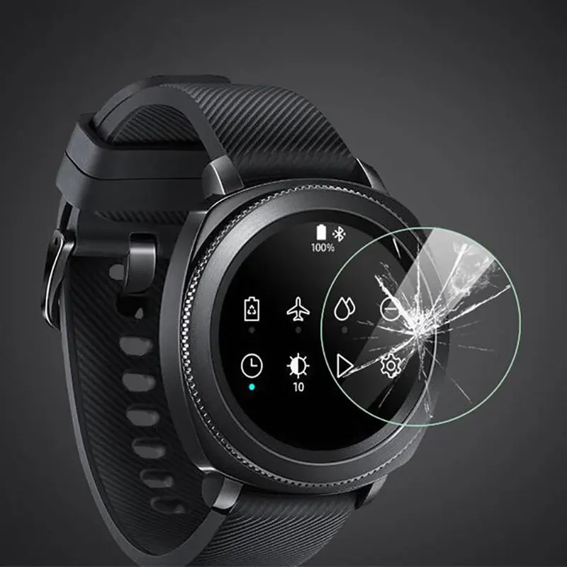 Закаленное стекло FORNORM для защиты экрана часов Samsung Galaxy Watch 46 мм 42 Носимых