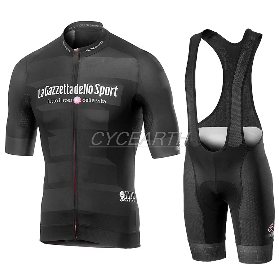 Pic Color Pro Team ITALIA Men Cycling Summer Jersey short sleeve Set bib shorts Breathable MTB racing maillot Wear Clothing ITALY - Цвет: Pic Color