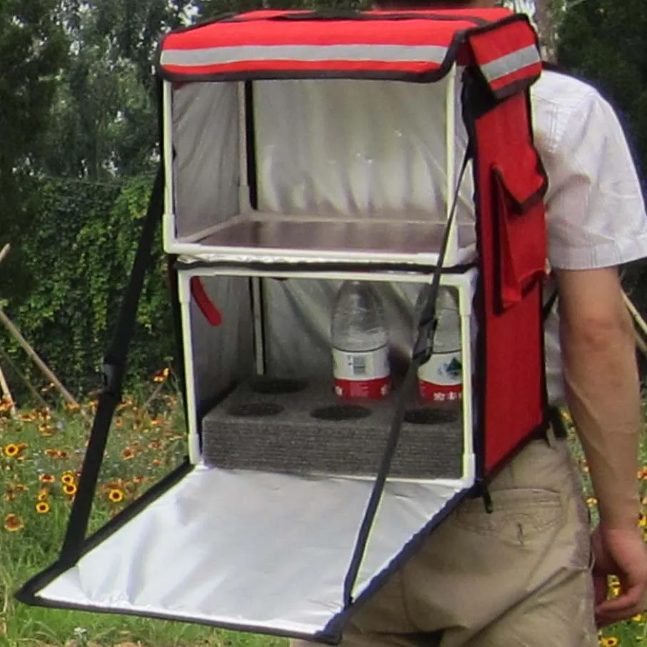 PK 34A: рюкзак для кофе с жестким разделителем переноска напитков боковая нагрузка