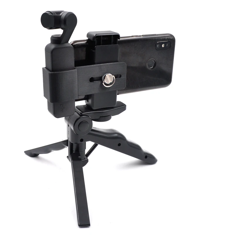 Foldable Tripod For DJI Osmo Pocket Multi Functional Mount for Osomo 4K video 3-axis Gimbal Bracket Holder Phone | Электроника