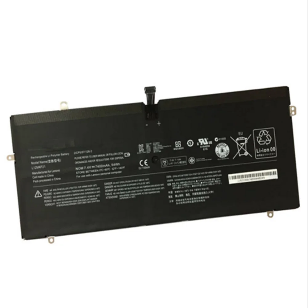 Новый оригинальный Аккумулятор 7 4 в 7400 мАч l13c4p01 для ноутбука Lenovo ideapad Yoga 2 Pro 1 l12m4p21
