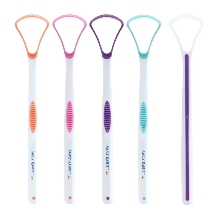 New Tongue scraper Cleaner Brush Scraper Kit Soft Clean Away bad breath products as seen on tv 2015 1 pc / pack|brush pony|brush shampoobreathing