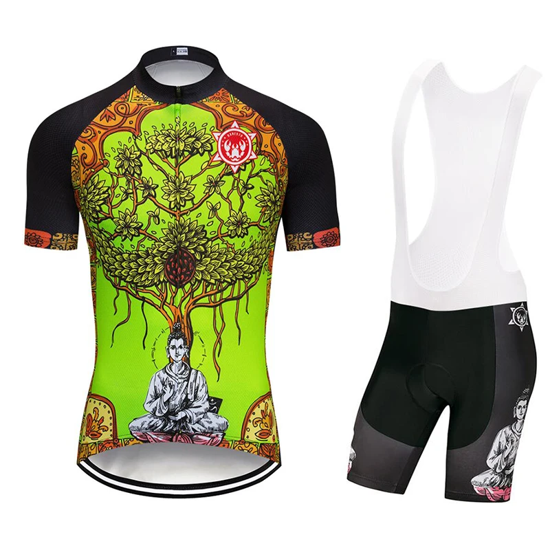 2018 флуоресцентная зеленая велосипедная Джерси с сердечками летняя одежда ROPA