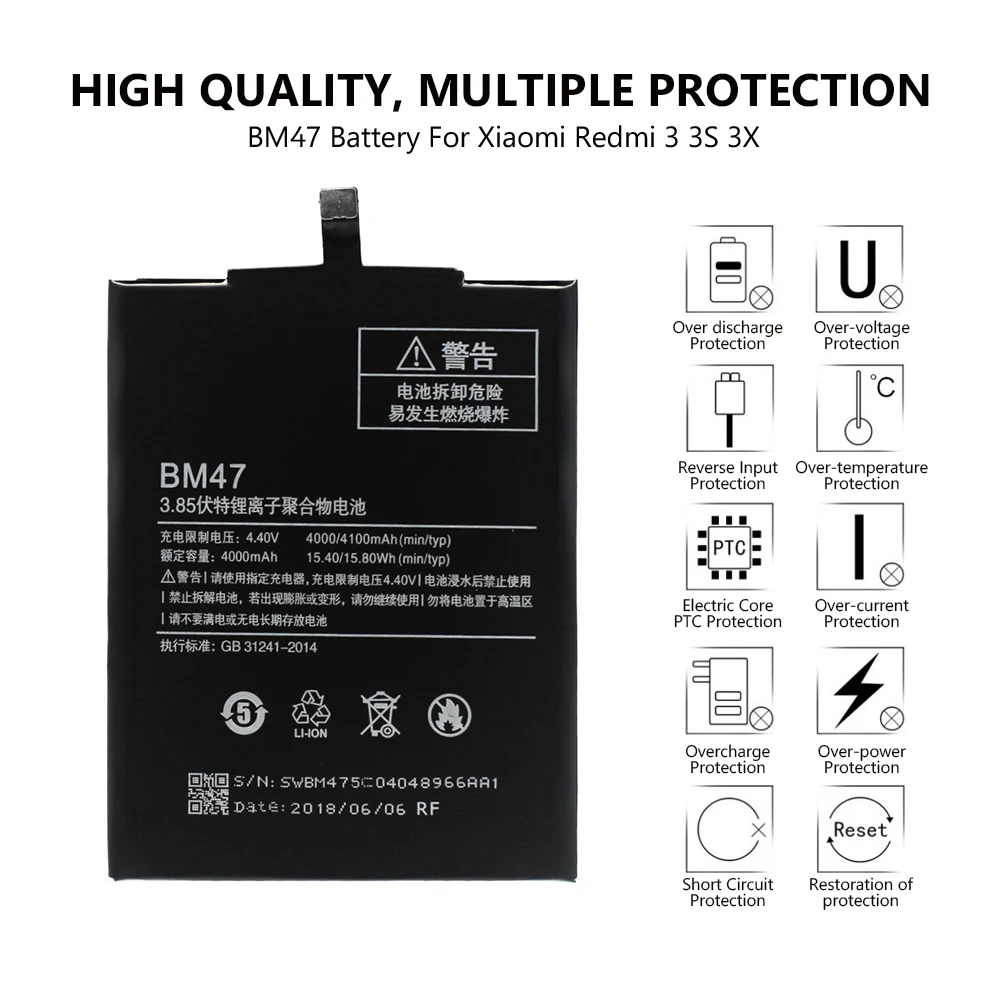 BM33 BM34 BM46 BM47 Lipo Батарея 3,84 V-3,85 V 3010 3090 3030 3120 4000 4100 мАч для Xiaomi mi Note Pro 3 mi 4 3S+ инструмент для ремонта