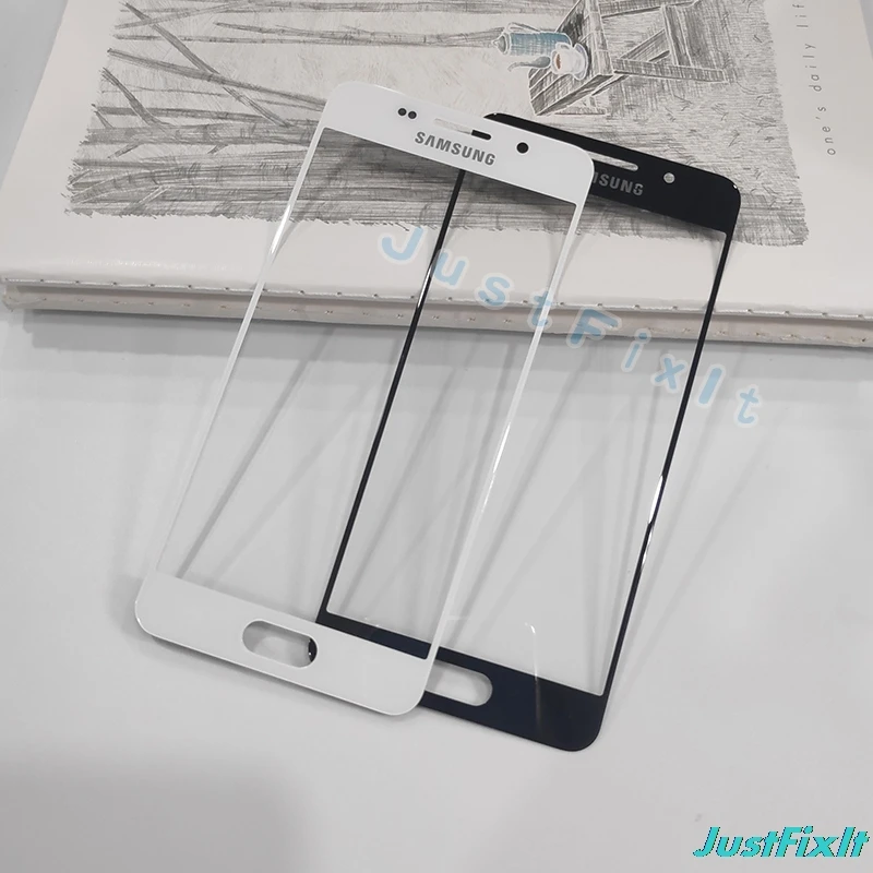 Для Samsung Galaxy A3 2016 A310 A310F сенсорный экран панель передняя внешняя стеклянная крышка