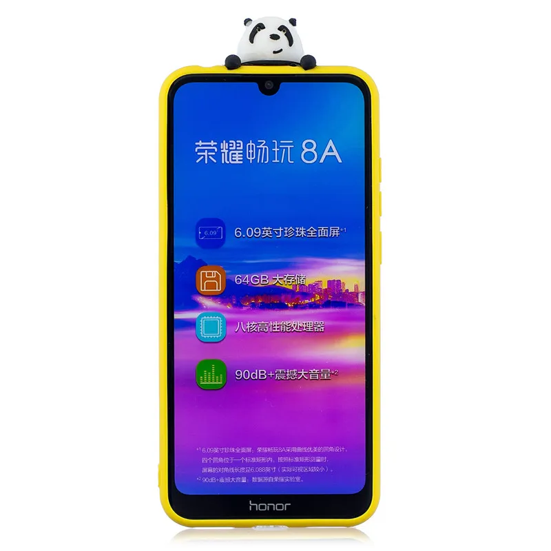 Чехол для телефона FLYKYLIN, чехол для huawei Honor 8A, JAT-LX1, чехол для Honor 8X, чехол для Honor 8C, BKK-L21, 3D, мягкие силиконовые чехлы из ТПУ