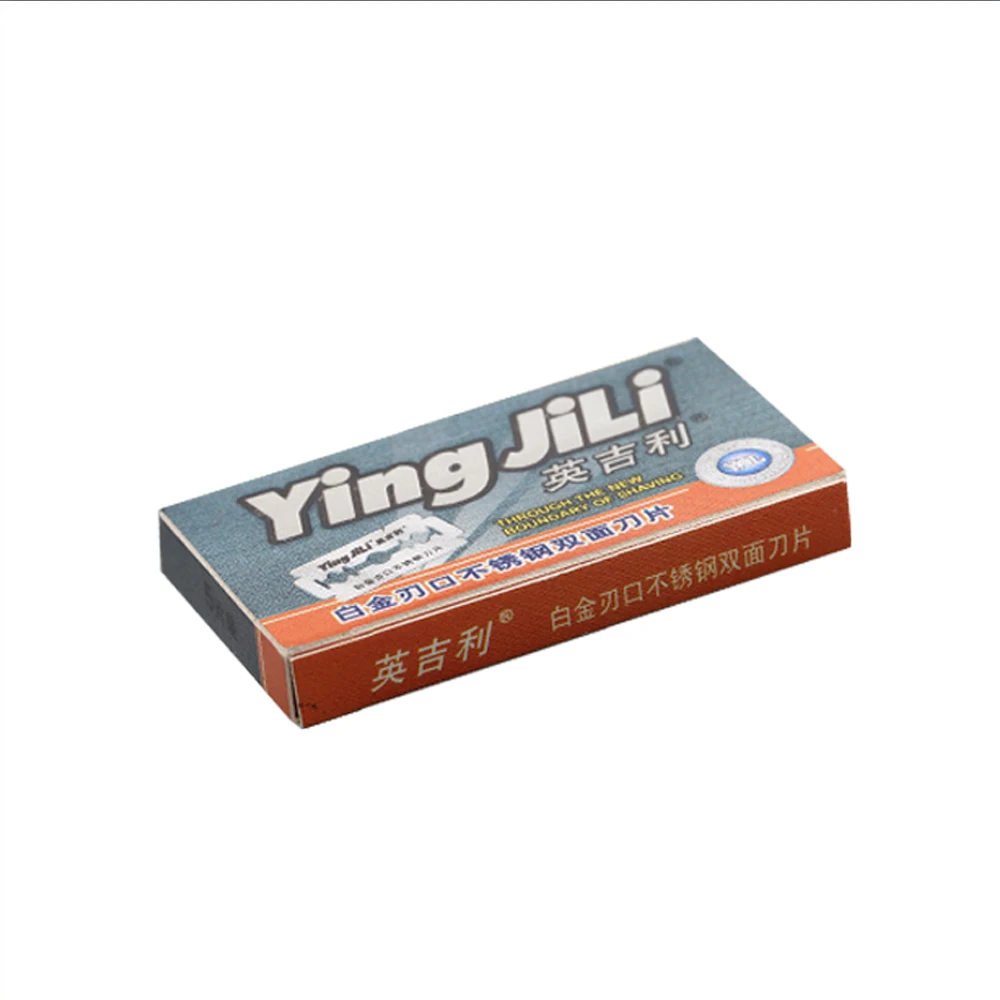Platinum Level Double Edge Blade Safety бритвенные лезвия US Razor Blade Refill, 10 шт(yingjili RD214