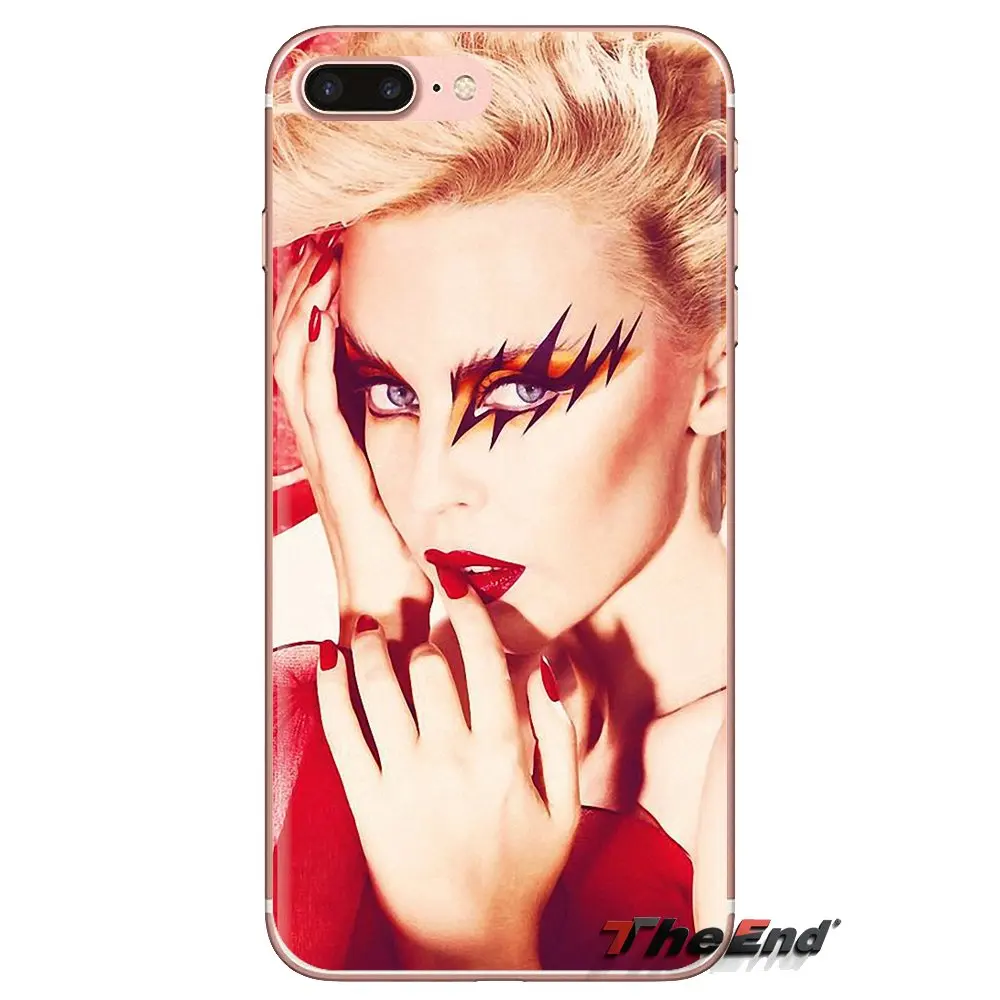 Прозрачные мягкие чехлы для iPod Touch Apple iPhone 4 4S 5 5S SE 5C 6 6S 7 8 X XR XS Plus MAX Kylie Minogue Sexy Girl |