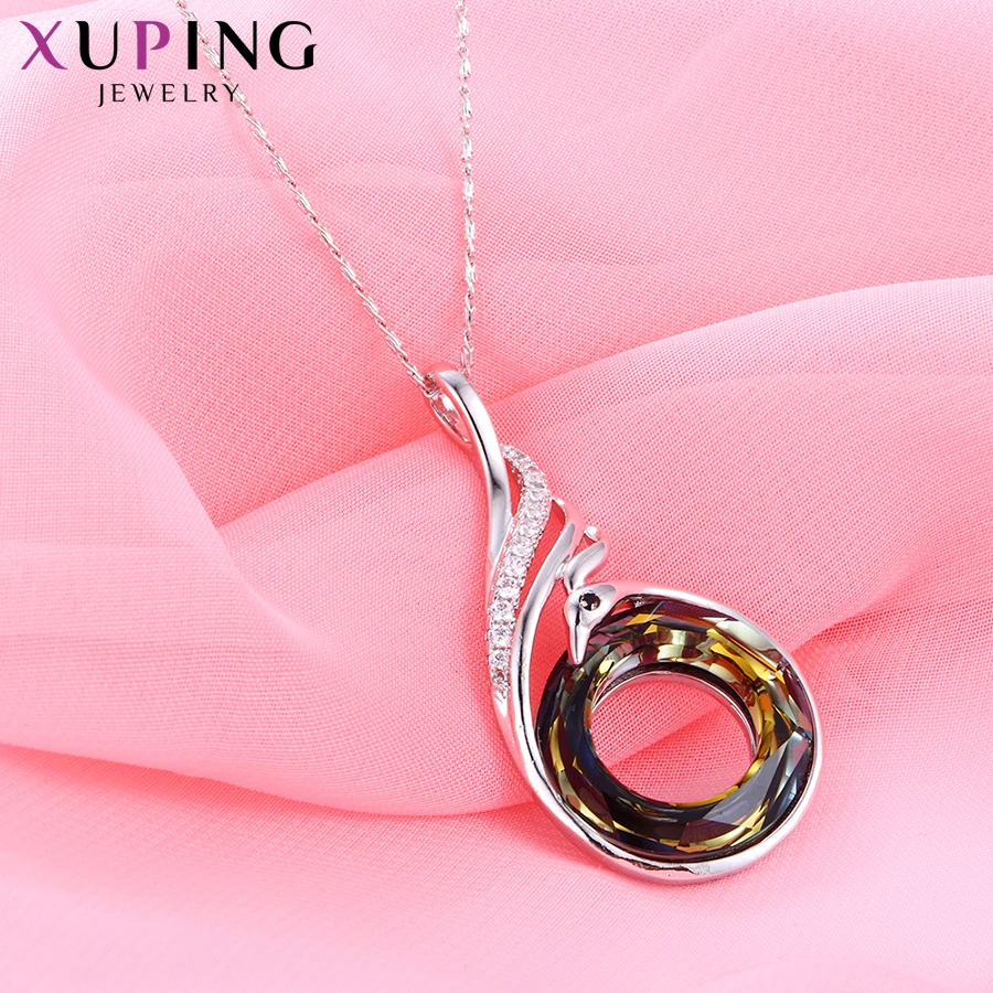 Xuping элегантный узор любовь кристаллами от Swarovski для женщин Подвески на День святого Валентина вечерние подарки M61-3017