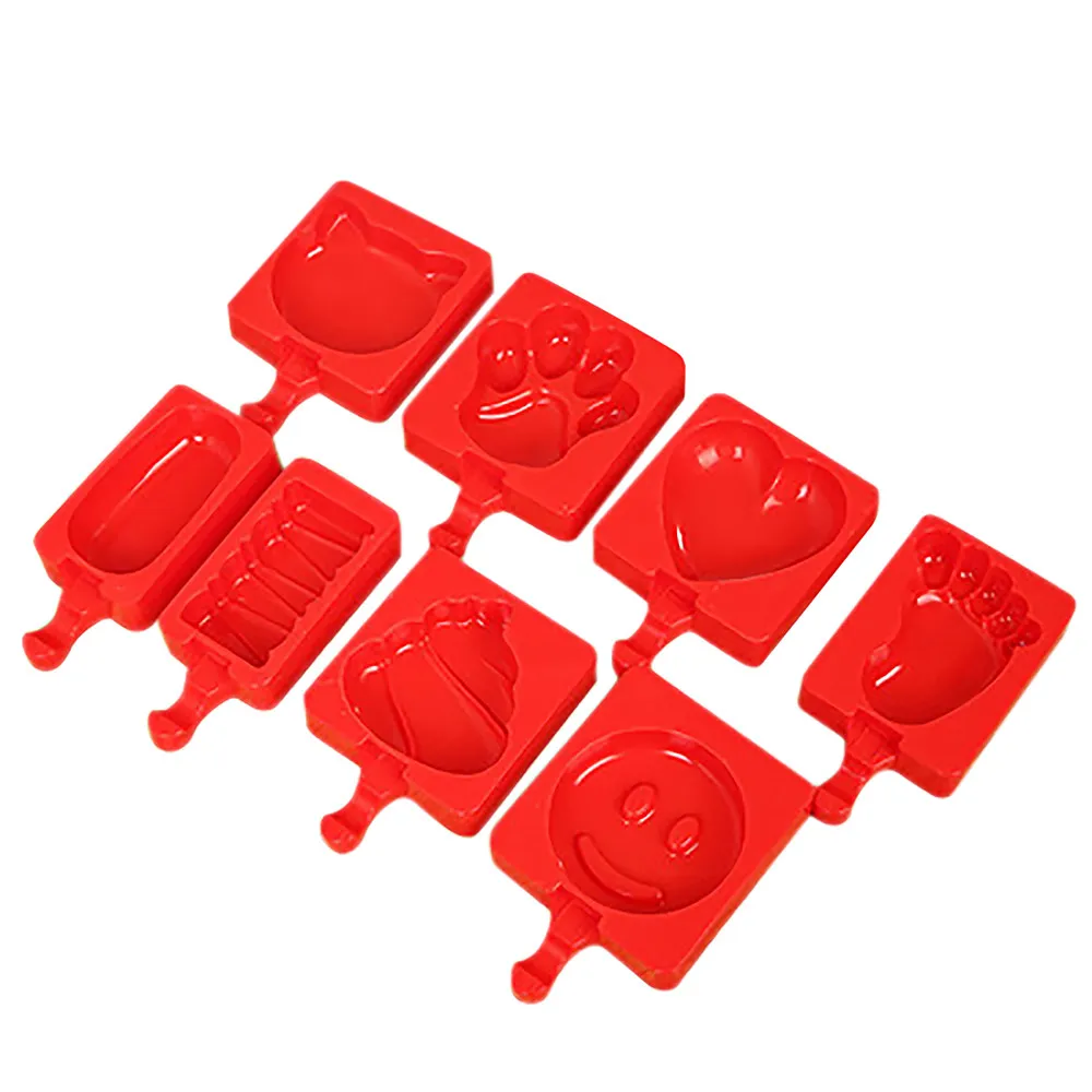 Форма для кубиков льда силиконовая форма мороженого леденцов шоколадное