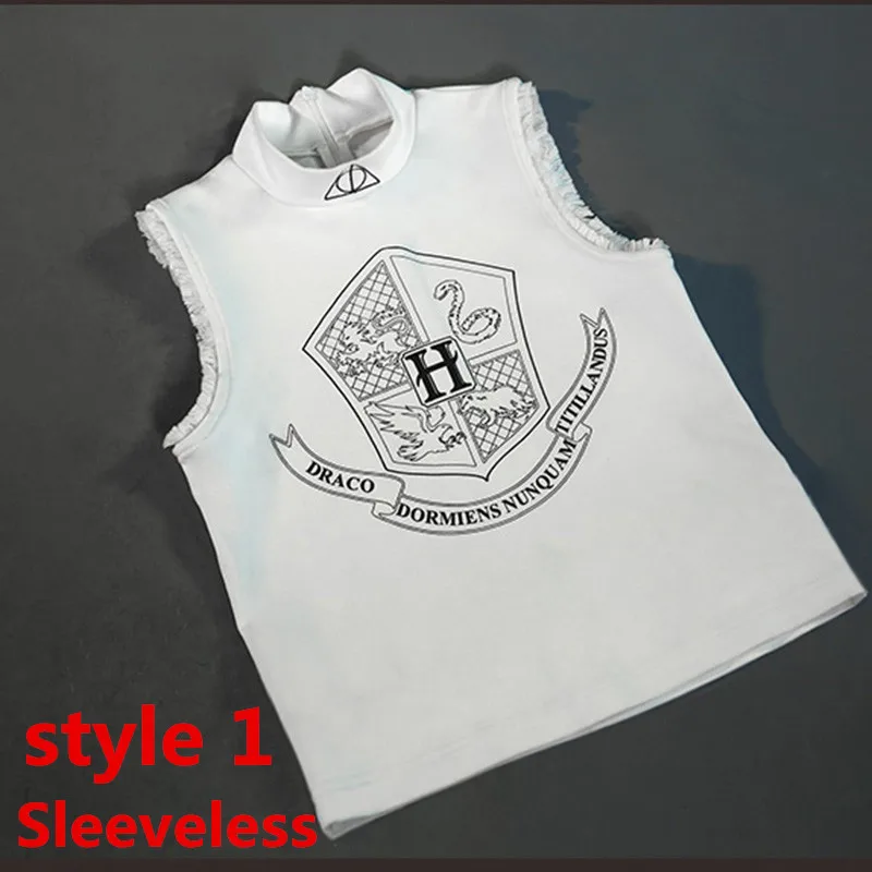 sleeveless Для взрослых Гриффиндор Колледж Костюмы для косплея шарфы куртки пальто юбка для Для женщин для мальчиков и девочек вечерние школе магии, летняя одежда - Цвет: sleeveless