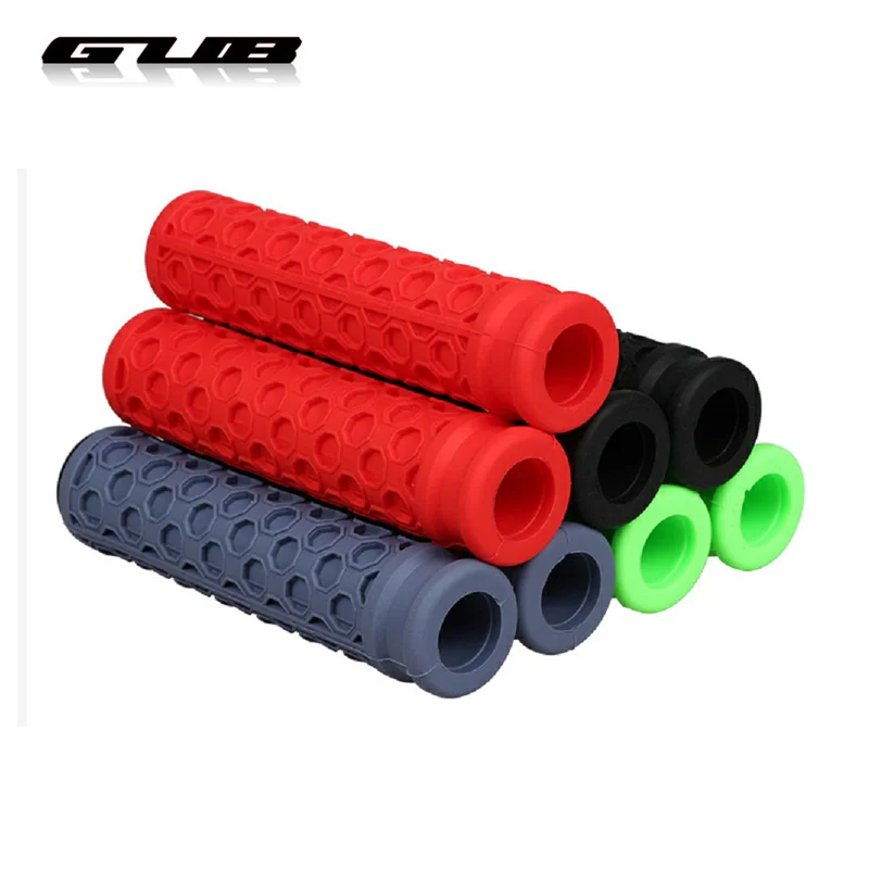 

GUB Silica Gel Soft Bicycle Grips With Bar end Anti-slip MTB Road Bike Grips Shock-absorbing Cycling Handlebar Grip Riding Parts