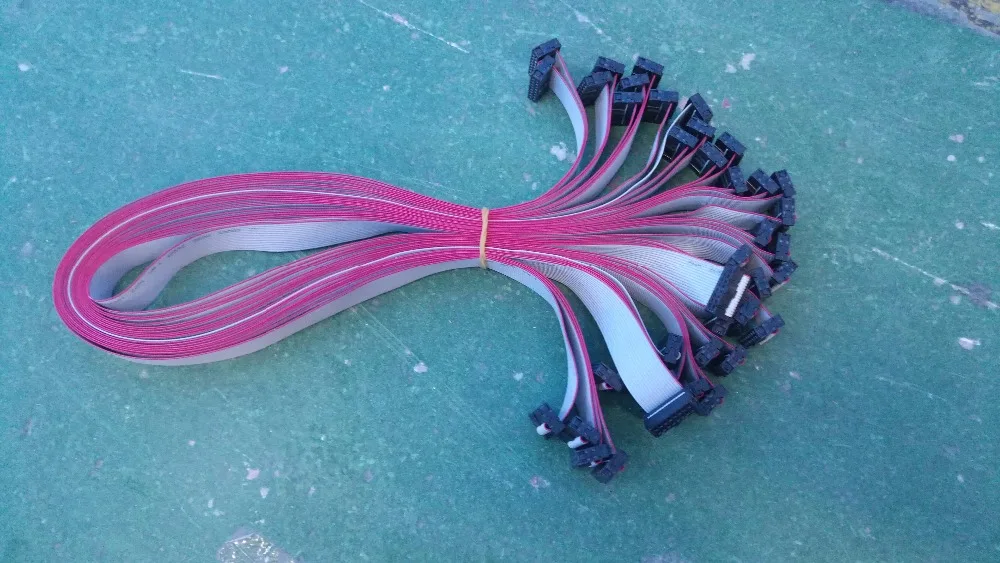 16 Pin 35cm кабель для передачи данных/плоский ленточный кабель для светодиодных модулей
