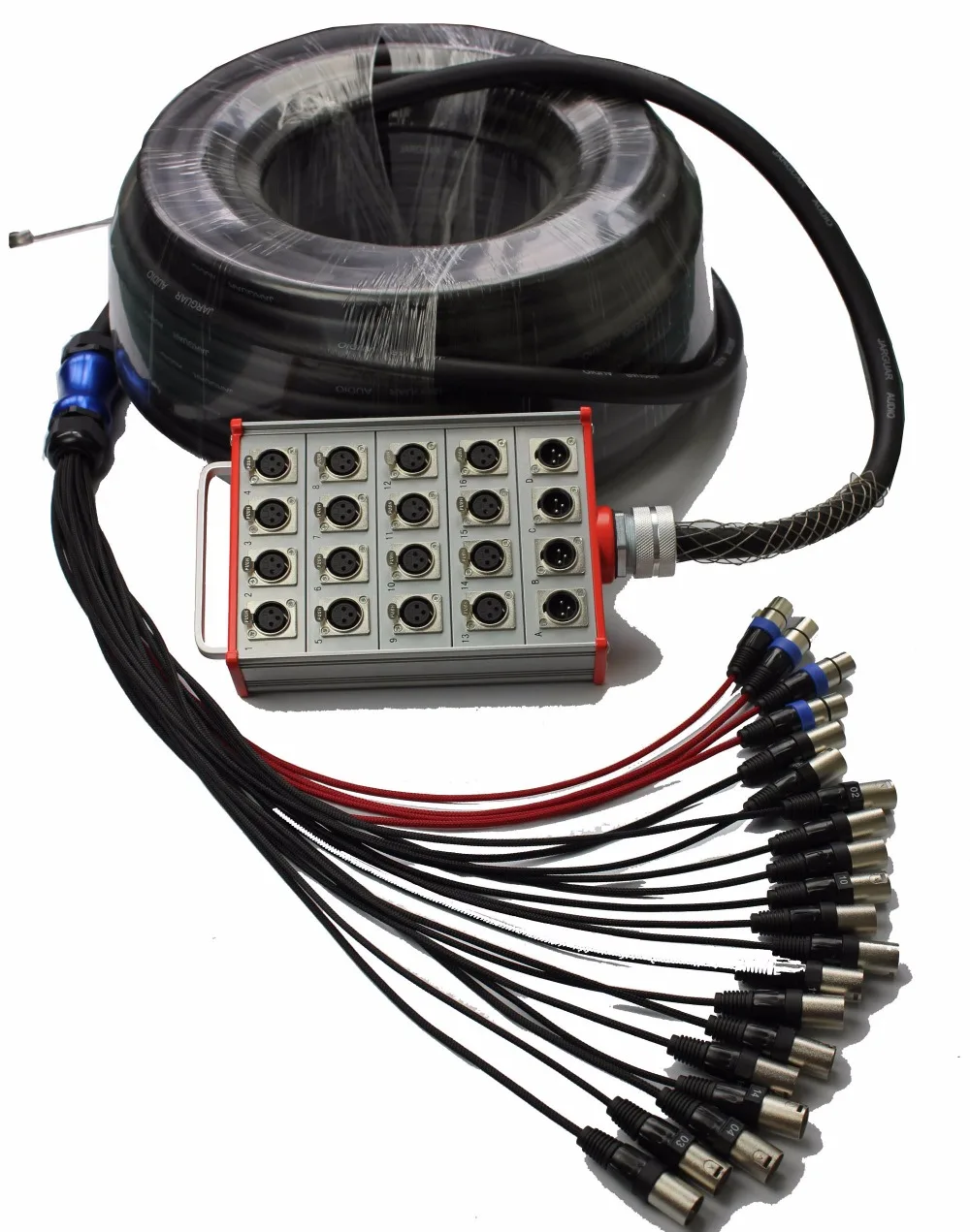 Высокое качество KUILONG Pro аудио 20 каналов этап змея кабель в случае если у вас