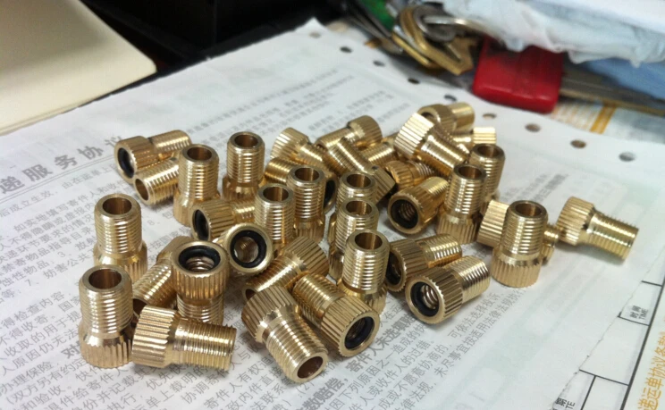 10Pcs/set Copper Presta to Schrader Valve Adapter Converter Road Bike Bicycle Cycle Pump Tube | Автомобили и мотоциклы