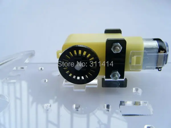 Робот-автомобиль 4WD с датчиком скорости 1 комплект | Игрушки и хобби