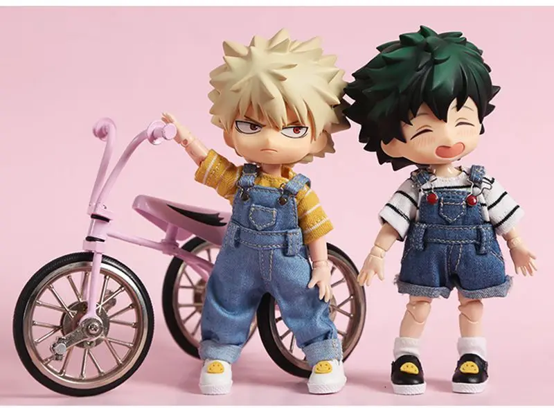 Новая модная одежда для куклы bjd, полосатая футболка с короткими рукавами для 1/12bjd, obitsu11, ob11, аксессуары для куклы, одежда