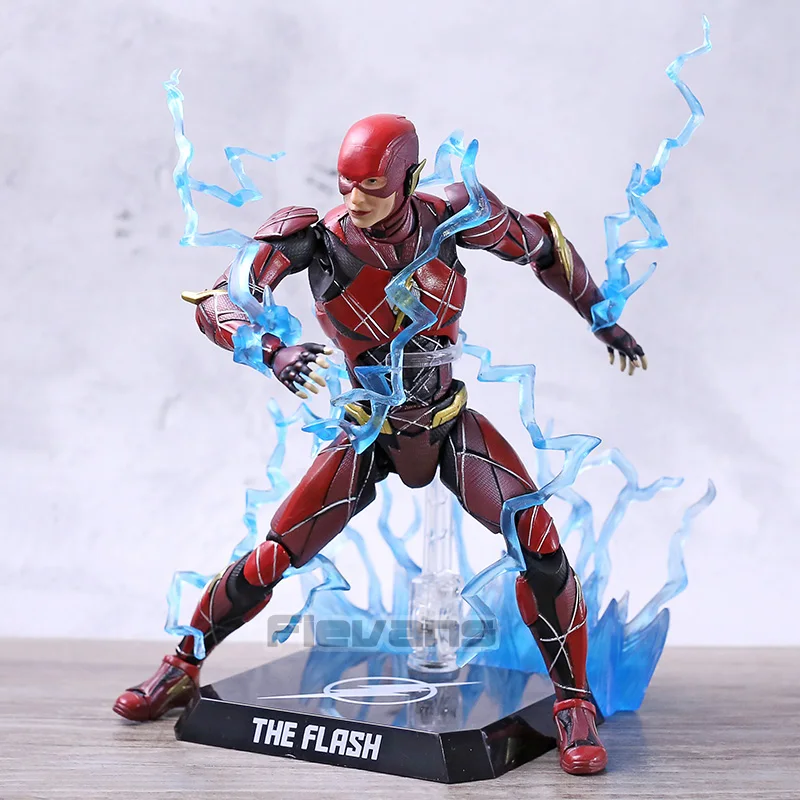DC Justice League The Flash DAH-006 Dynamic 8 ction Heroes ПВХ Фигурки модельные игрушки, коллекционные