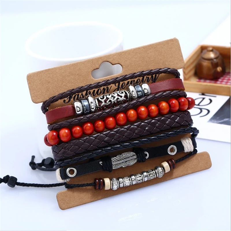 Тонкие взрывы бусины из натурального дерева для мужчин и женщин дикий