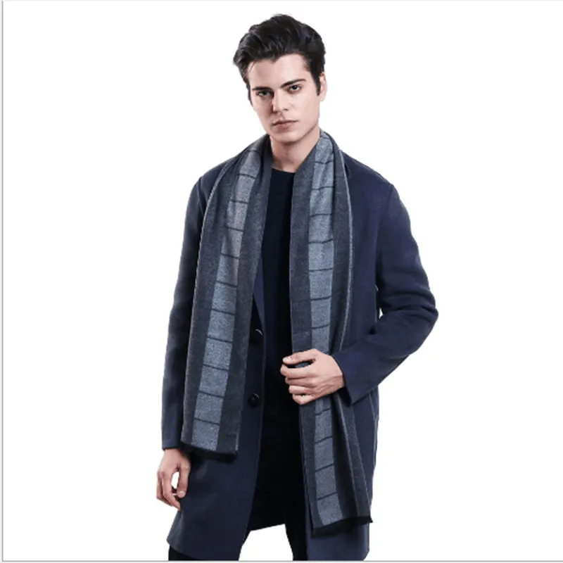 Newest Fashion Design Casual Autumn And Winter Men's Scarves Versatile Simple Scarf WaHigh Quality Warmthrm |