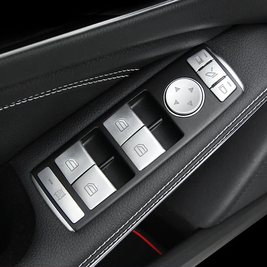 13 шт. двери окна Swith украшение для Mercedes Benz CLA CLS GLK GLA ML GL GLE GLS A B E W212 W117 W156 X204