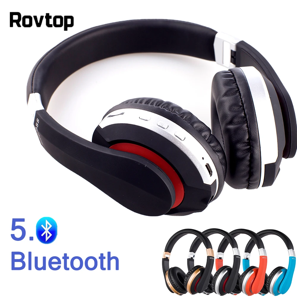 Беспроводные Bluetooth наушники гарнитура стереонаушники с микрофоном/TF карта для
