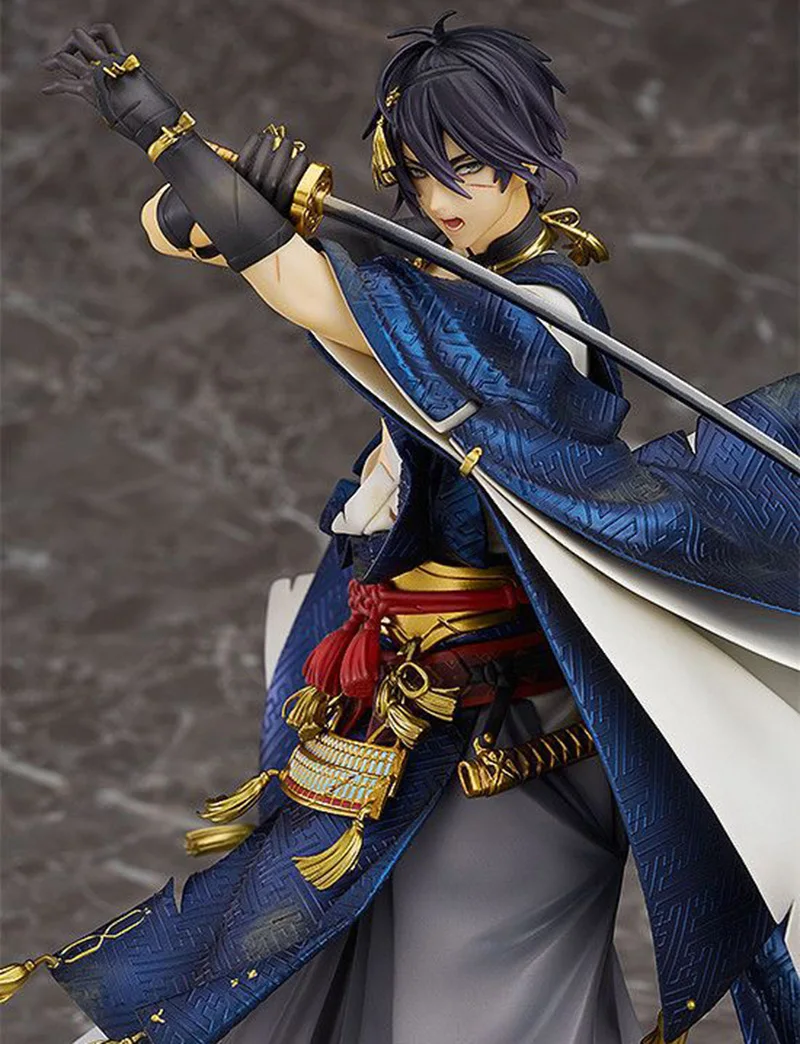 Аниме Touken Ranbu Online ПВХ Фигурки игрушки меч искусство онлайн боевые Mikazuki мунехика