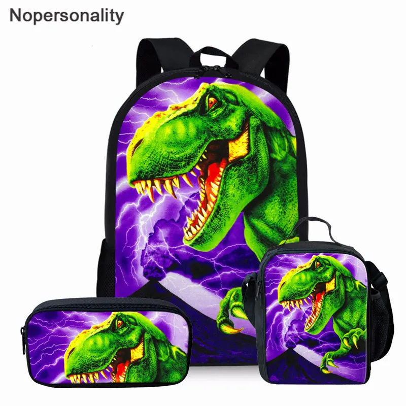 Набор школьных сумок Nopersonality Jurassic World Dinosaur школьные принадлежности для детей