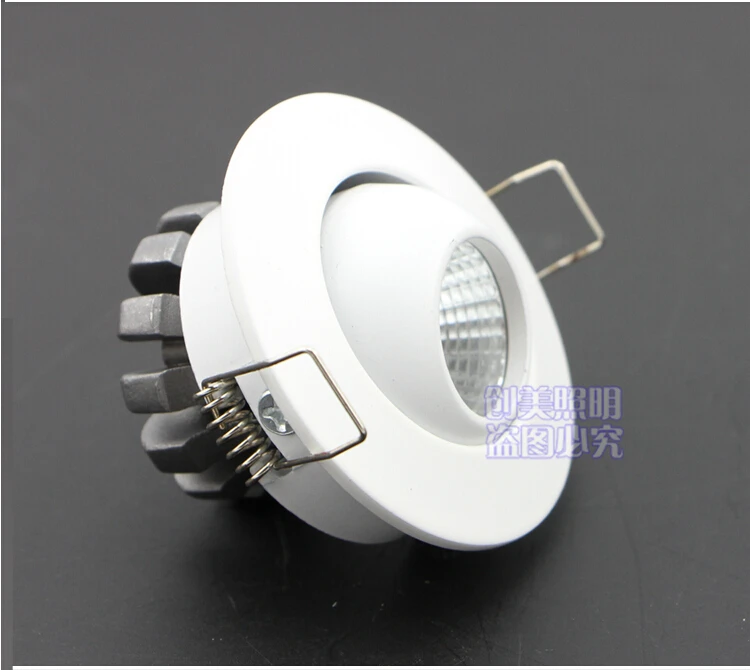 10 шт. светодиодный встраиваемый светильник с регулируемой яркостью cob 6 Вт